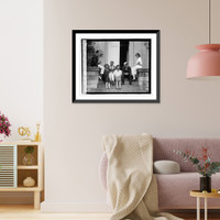 Historic Framed Print, Capt. Dumont & family, 9/15/22,  17-7/8" x 21-7/8"