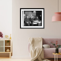 Historic Framed Print, Clifford Grant, ?, Louis Reboulet,  17-7/8" x 21-7/8"