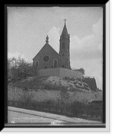 Historic Framed Print, Cathedral of the Immaculate Conception, Cincinnati, Ohio,  17-7/8" x 21-7/8"