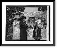 Historic Framed Print, Mrs. Work & Mrs. Wallace, 10/5/22 - 2,  17-7/8" x 21-7/8"