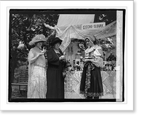 Historic Framed Print, Mrs. Work & Mrs. Wallace, 10/5/22 - 2,  17-7/8" x 21-7/8"