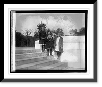 Historic Framed Print, Cap. W.L. Peake children, 10/12/22,  17-7/8" x 21-7/8"