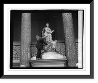 Historic Framed Print, Clock, U.S. Capitol, 10/22/22,  17-7/8" x 21-7/8"