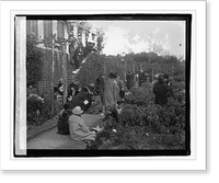 Garden club at Gunston Hall, 10/24/22, Historic Print