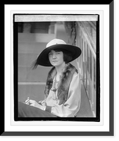 Miss Eliz. Beale, 11/1/22, Vintage Print