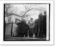 Harding reviewing safety parade, 12/1/22, Antique Wall Art