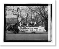 Safety parade, 12/1/22 - 3, Vintage Poster