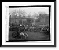 Historic Framed Print, Coal yard, 12/7/22,  17-7/8" x 21-7/8"