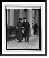 Historic Framed Print, Col. & Mrs. House, [12/5/22],  17-7/8" x 21-7/8"