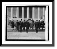 Harding at Lincoln Memorial, 12/18/22, Vintage Print
