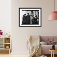 Historic Framed Print, Jonkheer, Dr. A.L.D. Van de Graeff & family, 12/28/22 - 2,  17-7/8" x 21-7/8"