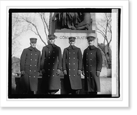Historic Framed Print, [Carroll Richmond with group], 12/29/22,  17-7/8" x 21-7/8"