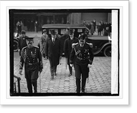 Historic Framed Print, Harding & Harvey, 1/4/23,  17-7/8" x 21-7/8"