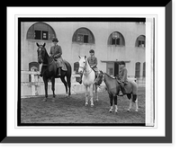 Historic Framed Print, Mrs. Medill McCormick & children, 1/27/23,  17-7/8" x 21-7/8"