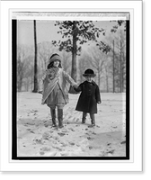 Historic Framed Print, Chase children, 1/25/23,  17-7/8" x 21-7/8"