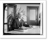 Historic Framed Print, Briq. General Frank T. Hines, 3/1/23,  17-7/8" x 21-7/8"