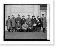 Historic Framed Print, Wash Ball Players, '23,  17-7/8" x 21-7/8"