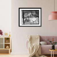 Historic Framed Print, Eastern High, [3/1/23],  17-7/8" x 21-7/8"