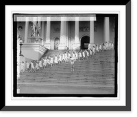 Historic Framed Print, Pemberton dancers,  17-7/8" x 21-7/8"