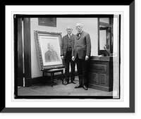 Historic Framed Print, [Civil Servers Tony Strong, Mathew F. Hollorain, & Jno. T. Doyle 3/7/23],  17-7/8" x 21-7/8"