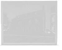 Historic Framed Print, Old Van Rensselaer House, where Yankee Doodle waswritten, Albany, N.Y.,  17-7/8" x 21-7/8"
