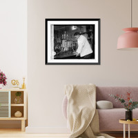 Historic Framed Print, E.D. Coleman, 3/9/23,  17-7/8" x 21-7/8"