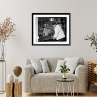 Historic Framed Print, E.D. Coleman, 3/9/23,  17-7/8" x 21-7/8"