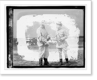 Historic Framed Print, Capt. Street & Genl. Vatrech[?] 4/3[23],  17-7/8" x 21-7/8"