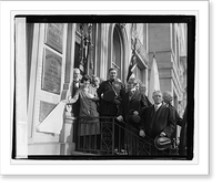 Historic Framed Print, Unveiling tablet, Sons of Am. Rev., [4/19/23],  17-7/8" x 21-7/8"