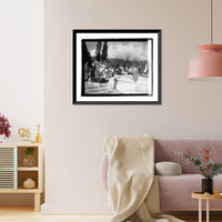 Historic Framed Print, Czechslovak children at Arlington, 4/17/23,  17-7/8" x 21-7/8"