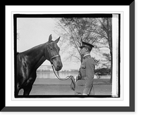 Historic Framed Print, Capt. Wm. C. Ocker, [4/25/23],  17-7/8" x 21-7/8"