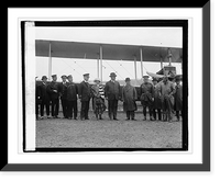 Historic Framed Print, Denby at Bolling field, [4/30/23],  17-7/8" x 21-7/8"