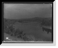 Historic Framed Print, Confluence of Pemigwasset [sic] and Baker rivers, Plymouth, N.H.,  17-7/8" x 21-7/8"
