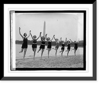 Historic Framed Print, Morgan Dancers, 5/12/23 - 3,  17-7/8" x 21-7/8"