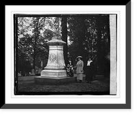 Memorial to John Howard Payne, author of Home Sweet Home, Historic Print