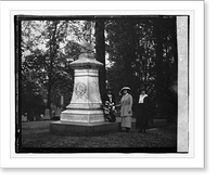 Memorial to John Howard Payne, author of Home Sweet Home, Historic Print