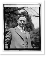 Historic Framed Print, Gov. Charles R. Mabey of Utah, [5/16/23],  17-7/8" x 21-7/8"