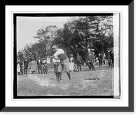 Historic Framed Print, Cliff Berryman in Newspaper Men's Golf Tournament, 5/22/23,  17-7/8" x 21-7/8"