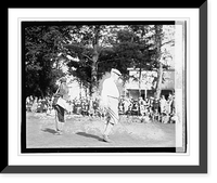 Historic Framed Print, Harding in Newspaper Golf Tournament, [5/22/23],  17-7/8" x 21-7/8"