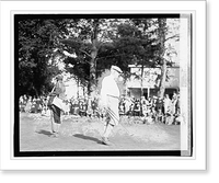 Historic Framed Print, Harding in Newspaper Golf Tournament, [5/22/23],  17-7/8" x 21-7/8"