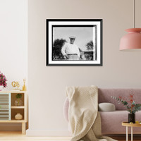 Historic Framed Print, Harding in Newspaper Men's Golf Tournament, [5/22/23] - 2,  17-7/8" x 21-7/8"