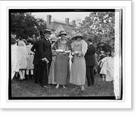 Historic Framed Print, Fete Champtre, 5/22/23 - 4,  17-7/8" x 21-7/8"