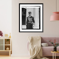 Historic Framed Print, Vice Adml. Philip Andrews, 5/29/23 - 2,  17-7/8" x 21-7/8"