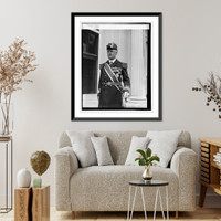 Historic Framed Print, Vice Adml. Philip Andrews, 5/29/23 - 2,  17-7/8" x 21-7/8"