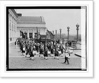 Historic Framed Print, Anah Band, Bangor, Maine,  17-7/8" x 21-7/8"