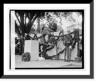 Historic Framed Print, Unveiling zero milestone - 2,  17-7/8" x 21-7/8"