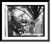 Historic Framed Print, Unveiling zero milestone - 3,  17-7/8" x 21-7/8"