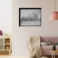 Historic Framed Print, Saginaw General Hospital, Saginaw, Mich.,  17-7/8" x 21-7/8"