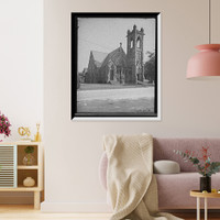 Historic Framed Print, St. Paul's Episcopal Church, Saginaw, Mich.,  17-7/8" x 21-7/8"