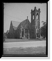 Historic Framed Print, St. Paul's Episcopal Church, Saginaw, Mich.,  17-7/8" x 21-7/8"